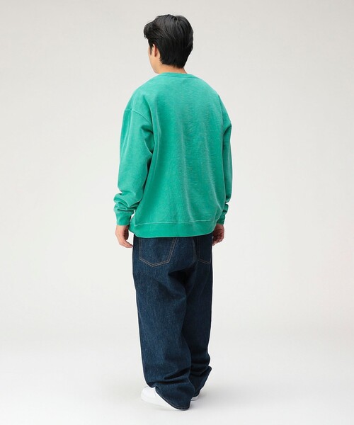 BEAMS T（ビームスティー）の「ONEITA / Slub Pigment Dye Crewneck Sweat（スウェット・メンズ・ブラック系その他4/ロイヤルブルー/グリーン系その他2・XL/S/L/M）」の15枚目の写真