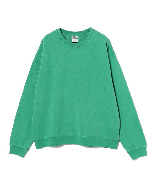 BEAMS T（ビームスティー）の「ONEITA / Slub Pigment Dye Crewneck Sweat（スウェット・メンズ・ブラック系その他4/ロイヤルブルー/グリーン系その他2・XL/S/L/M）」の21枚目の写真