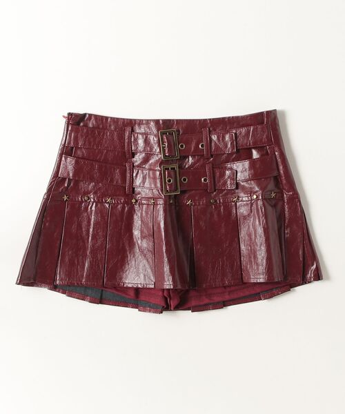 A'GEM/9 × .kom 『.KOM/ドットケーオーエム』Y2K Double Belt Leather