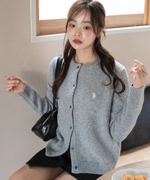 U.S. POLO ASSN. | ∴WEGO/【25年秋冬新作】USPOLO別注微起毛カーディガン(カーディガン/ボレロ)