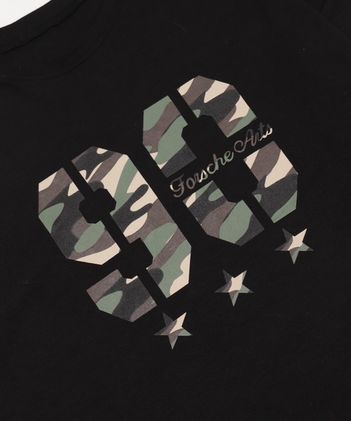 Figments（フィグメンツ）の「カモナンバリングロゴロンＴ（Tシャツ/カットソー・レディース・ブラック/ホワイト・FREE）」の4枚目の写真