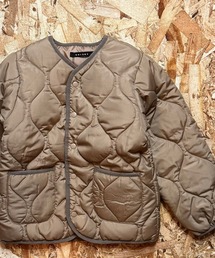 Outfitter lab（アウトフィッターラボ）の「ノーカラー　キルティング　ジャケット（ノーカラージャケット）」