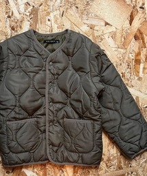 SHISKY（シスキー）の「ノーカラー　キルティング　ジャケット（ノーカラージャケット）」