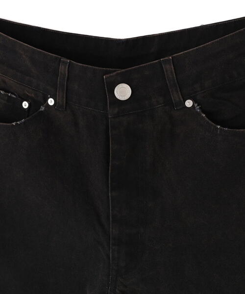 WHITELAND(ホワイトランド)の「WHITELAND/ホワイトランド/DUCK FLARE PANTS(その他パンツ・レディース・ブラウン/ブラック・F)」の3枚目の写真