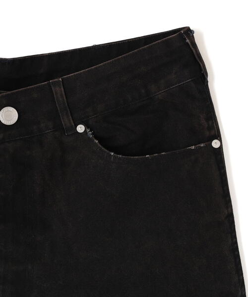 WHITELAND(ホワイトランド)の「WHITELAND/ホワイトランド/DUCK FLARE PANTS(その他パンツ・レディース・ブラウン/ブラック・F)」の5枚目の写真