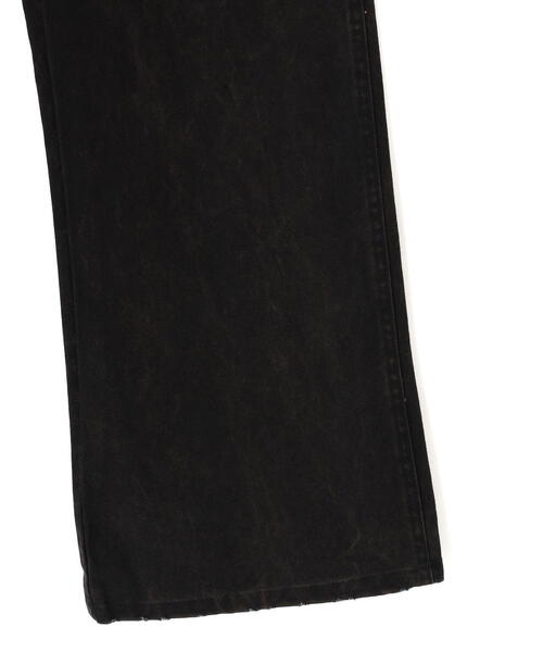 WHITELAND(ホワイトランド)の「WHITELAND/ホワイトランド/DUCK FLARE PANTS(その他パンツ・レディース・ブラウン/ブラック・F)」の6枚目の写真