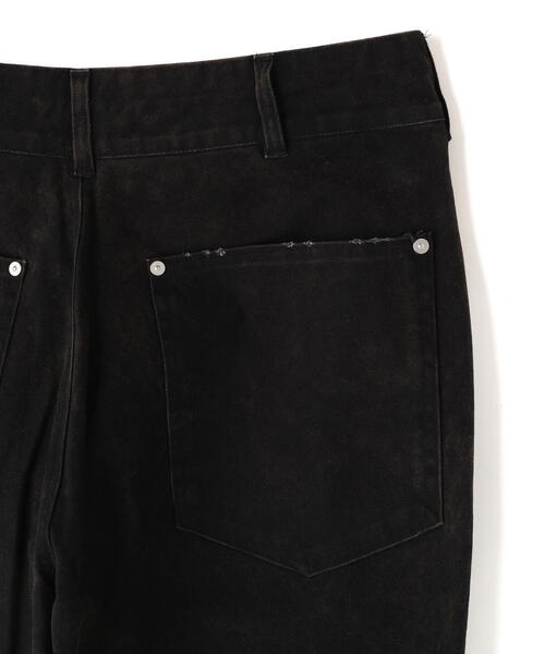 WHITELAND(ホワイトランド)の「WHITELAND/ホワイトランド/DUCK FLARE PANTS(その他パンツ・レディース・ブラウン/ブラック・F)」の9枚目の写真