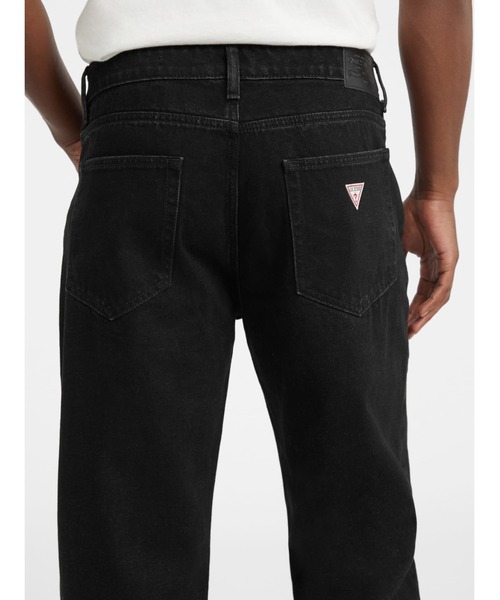 【ブラック(GJBB)】GUESS JEANS デニムパンツ テーパード (M)G15 Relaxed Taper GUESS JEANS G15 Relaxed Taper デニムパンツ テーパード | GUESS(ゲス