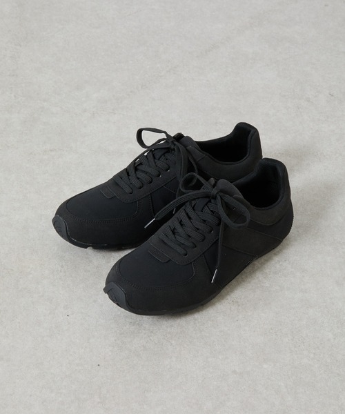 COLONY 2139（コロニートゥーワンスリーナイン）の「ナイロン×スエードスニーカー（スニーカー・レディース・ブラック・MEDIUM/LARGE）」の14枚目の写真