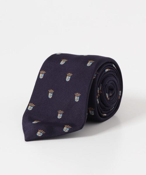 URBAN RESEARCH DOORS（アーバンリサーチドアーズ）の「LIFE STYLE TAILOR　25AW国内タイクレスト1（ネクタイ・メンズ・ネイビー/イエロー/グリーン・-）」の4枚目の写真