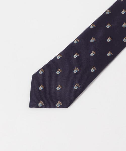 URBAN RESEARCH DOORS（アーバンリサーチドアーズ）の「LIFE STYLE TAILOR　25AW国内タイクレスト1（ネクタイ・メンズ・ネイビー/イエロー/グリーン・-）」の5枚目の写真