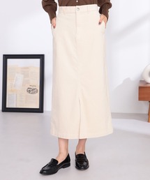 GALLORIA | コーデュロイＡラインスカート(スカート)