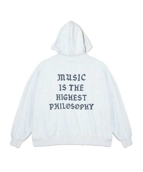 MSML（エムエスエムエル）の「GARMENT DYE WIDE ZIP HOODIE（パーカー・メンズ・ネイビー/オートミール/ブラック・M/L）」の11枚目の写真