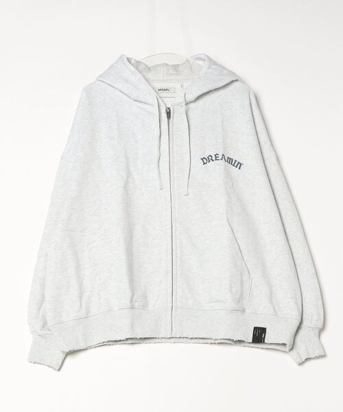 MSML（エムエスエムエル）の「GARMENT DYE WIDE ZIP HOODIE（パーカー・メンズ・ネイビー/オートミール/ブラック・M/L）」の12枚目の写真