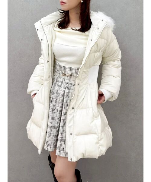 ウエストマークレディダウンコート（ダウンジャケット/コート