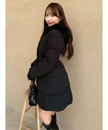 dazzlin（ダズリン）の「ウエストマークレディダウンコート（ダウンジャケット/コート）」