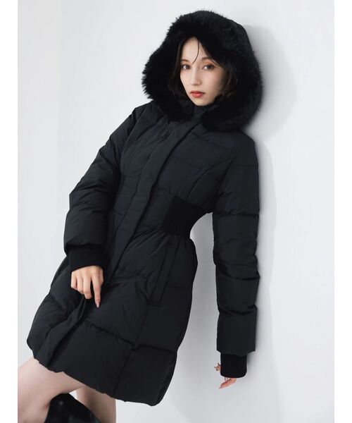 dazzlin（ダズリン）の「ウエストマークレディダウンコート（ダウン