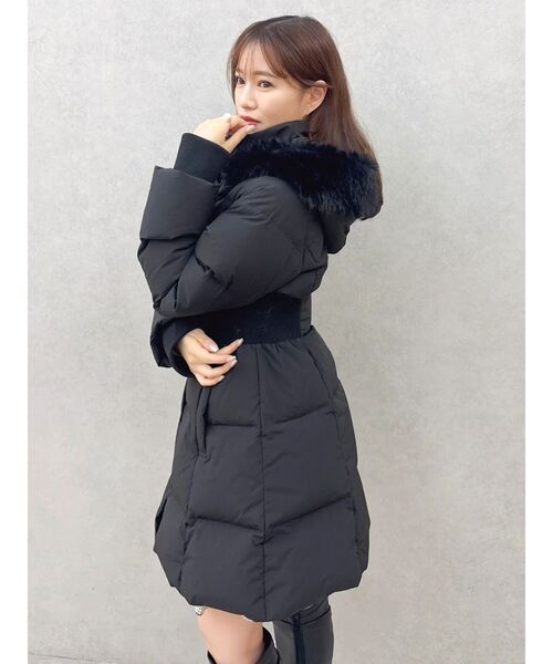 dazzlin（ダズリン）の「ウエストマークレディダウンコート（ダウン