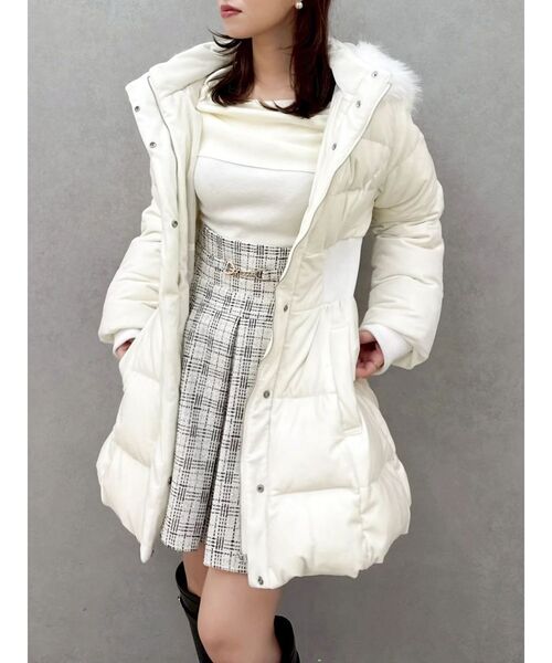ウエストマークレディダウンコート（ダウンジャケット/コート
