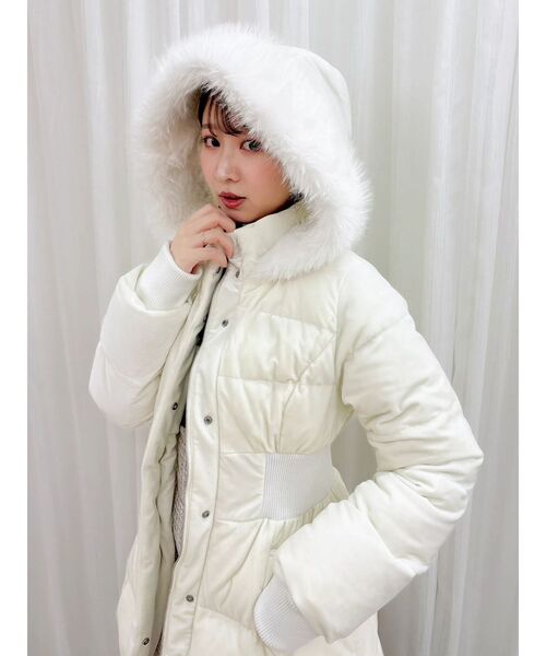 dazzlin（ダズリン）の「ウエストマークレディダウンコート（ダウン