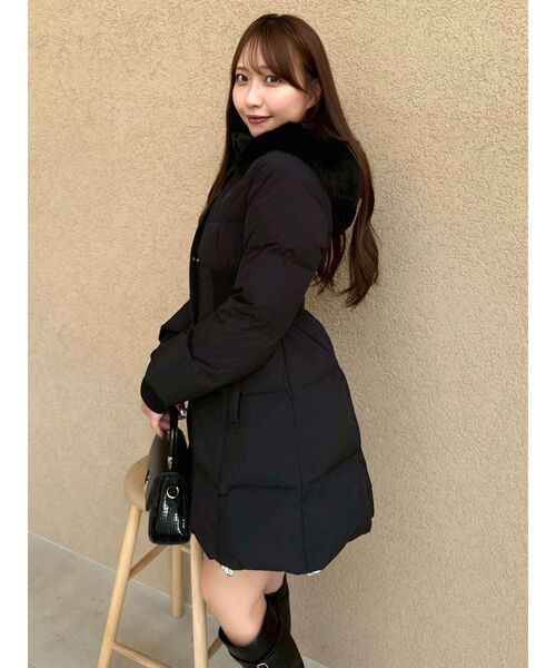 セール】ウエストマークレディダウンコート（ダウンジャケット/コート
