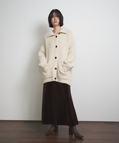 Shelly island（シェリーアイランド）の「ベロアスカート（スカート・レディース・ブラック/ブラウン・FREE）」の15枚目の写真