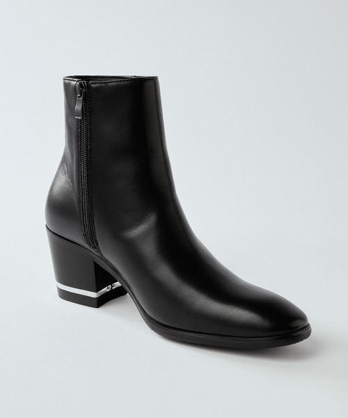 VELNUS（ベルナス）の「【VELNUS】【+7.5cm】 High sole metal design heel boots/ハイソールメタルデザイン ヒールブーツ（ブーツ・メンズ・ブラック・44/42/40）」の21枚目の写真