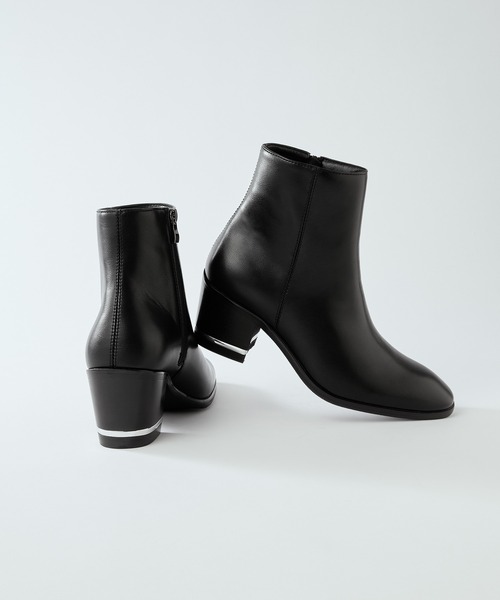 VELNUS（ベルナス）の「【VELNUS】【+7.5cm】 High sole metal design heel boots/ハイソールメタルデザイン ヒールブーツ（ブーツ・メンズ・ブラック・44/42/40）」の18枚目の写真