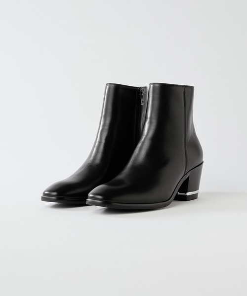 VELNUS（ベルナス）の「【VELNUS】【+7.5cm】 High sole metal design heel boots/ハイソールメタルデザイン ヒールブーツ（ブーツ・メンズ・ブラック・44/42/40）」の15枚目の写真