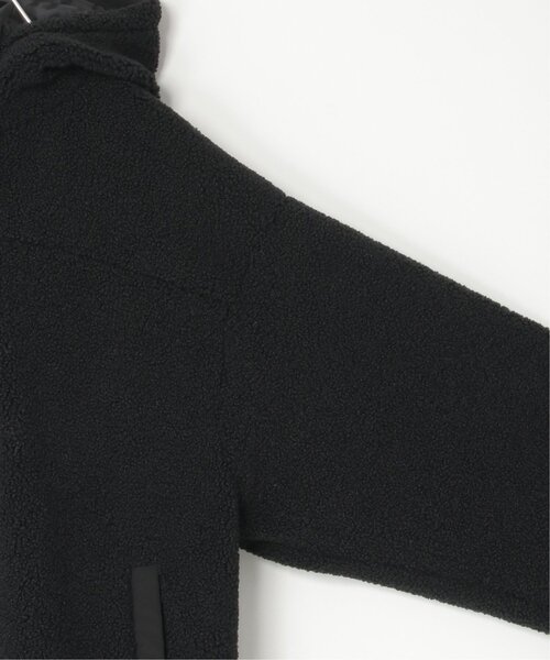 notch.（ノッチ）の「ボアビッグフードブルゾン（ブルゾン・レディース・モカ/ブラック/オフホワイト・M）」の6枚目の写真