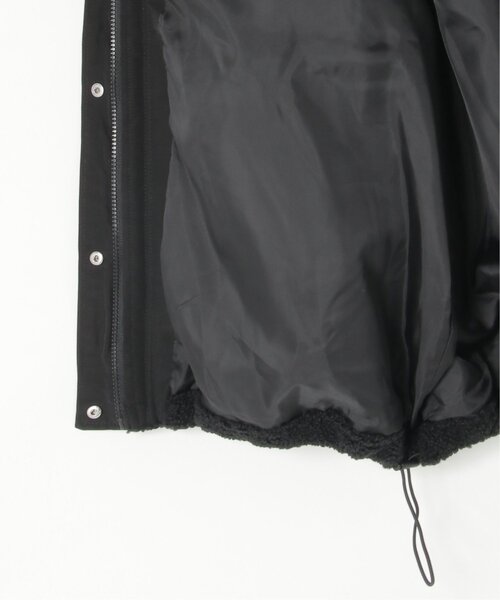 notch.（ノッチ）の「ボアビッグフードブルゾン（ブルゾン・レディース・モカ/ブラック/オフホワイト・M）」の16枚目の写真