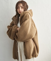 ボアビッグフードブルゾン