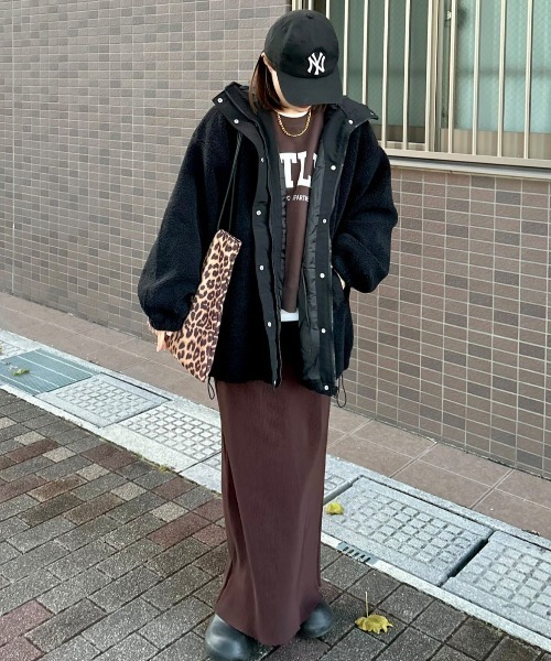 セール】ボアビッグフードブルゾン（ブルゾン）｜notch.（ノッチ）の