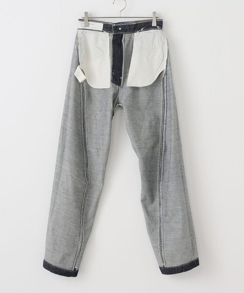 KURO(クロ)の「KURO THREE DIMENSIONAL CUTTING DENIM LAD 964228(デニムパンツ・レディース・ネイビー・28/27/26)」の14枚目の写真