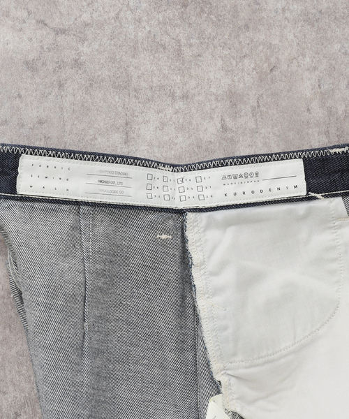 KURO(クロ)の「KURO THREE DIMENSIONAL CUTTING DENIM LAD 964228(デニムパンツ・レディース・ネイビー・28/27/26)」の15枚目の写真