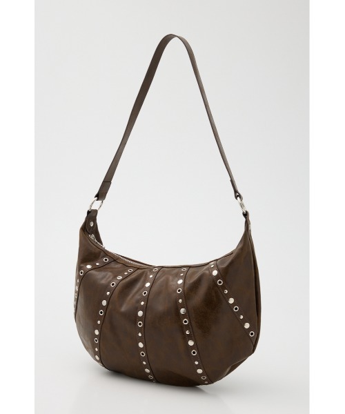 LAGUA GEM（ラグアジェム）の「LINE METAL バッグ（ショルダーバッグ・レディース・ブラック/ブラウン・FREE）」の9枚目の写真