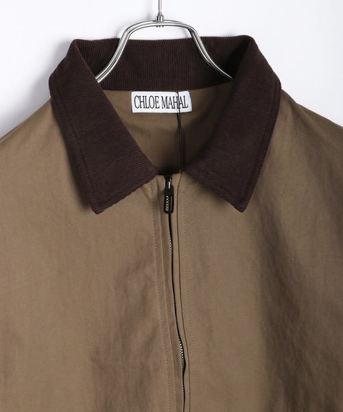 WESTSEA(ウエストシー)の「コーデュロイ襟 ブルゾン(ブルゾン・メンズ・ベージュ/ブラック・M/L/XL)」の10枚目の写真