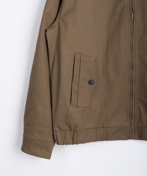 WESTSEA(ウエストシー)の「コーデュロイ襟 ブルゾン(ブルゾン・メンズ・ベージュ/ブラック・M/L/XL)」の11枚目の写真
