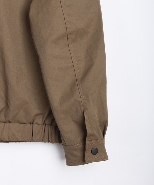 WESTSEA(ウエストシー)の「コーデュロイ襟 ブルゾン(ブルゾン・メンズ・ベージュ/ブラック・M/L/XL)」の12枚目の写真