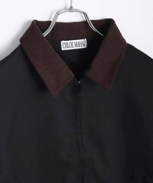 WESTSEA(ウエストシー)の「コーデュロイ襟 ブルゾン(ブルゾン・メンズ・ベージュ/ブラック・M/L/XL)」の6枚目の写真