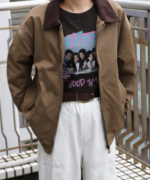 WESTSEA(ウエストシー)の「コーデュロイ襟 ブルゾン(ブルゾン・メンズ・ベージュ/ブラック・M/L/XL)」の20枚目の写真