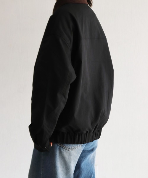 WESTSEA(ウエストシー)の「コーデュロイ襟 ブルゾン(ブルゾン・メンズ・ベージュ/ブラック・M/L/XL)」の18枚目の写真