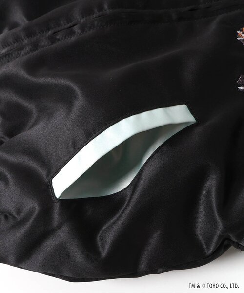 BREEZE（ブリーズ）の「【ゴジラ】 蓄光刺繍リバーシブルスカジャン（スカジャン・キッズ・ブラック・150/130/110）」の21枚目の写真