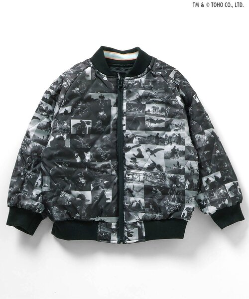 breeze 蓄光刺繍リバーシブル　スカジャン ゴジラ-1.0 Lサイズ セール】【ゴジラ】 蓄光刺繍リバーシブルスカジャン（スカジャン