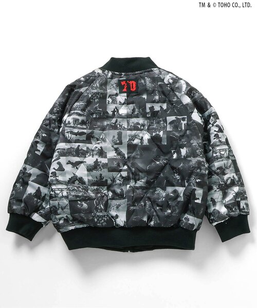 breeze ゴジラ　蓄光刺繍リバーシブルスカジャン 大人　M 楽天市場】【20％OFF】BREEZE 蓄光刺繍 リバーシブルスカジャン ゴジラ