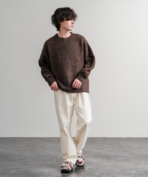 SUBU（スブ）の「SUBUスブ サンダル F-line/ワンポイントロゴ刺繍モックシューズスリッポンスリッパ（サンダル・メンズ・グレー/シルバー/カーキ/ブラウン系/ブラック/ダークブラウン/ドット/ベージュ・1/3/2）」の16枚目の写真