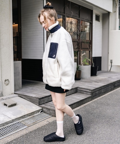 SUBU（スブ）の「SUBUスブ サンダル F-line/ワンポイントロゴ刺繍モックシューズスリッポンスリッパ（サンダル・メンズ・グレー/シルバー/カーキ/ブラウン系/ブラック/ダークブラウン/ドット/ベージュ・1/3/2）」の11枚目の写真