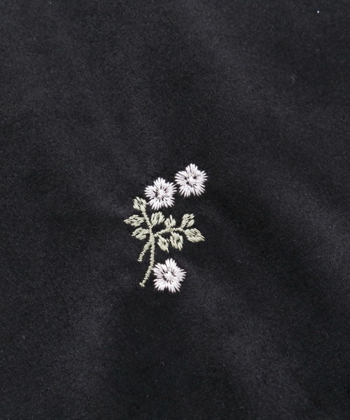 セール】花柄 刺繍 ベロアキャミワンピース（ワンピース）｜Rejoule