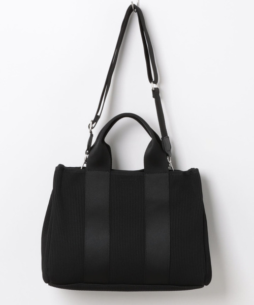 cache cache(カシュ カシュ)の「カシュカシュ cachecache / ジャガードニットスクエア2wayトート(トートバッグ・レディース・ベージュ/オレンジ/グレー/ブラック・FREE)」の13枚目の写真