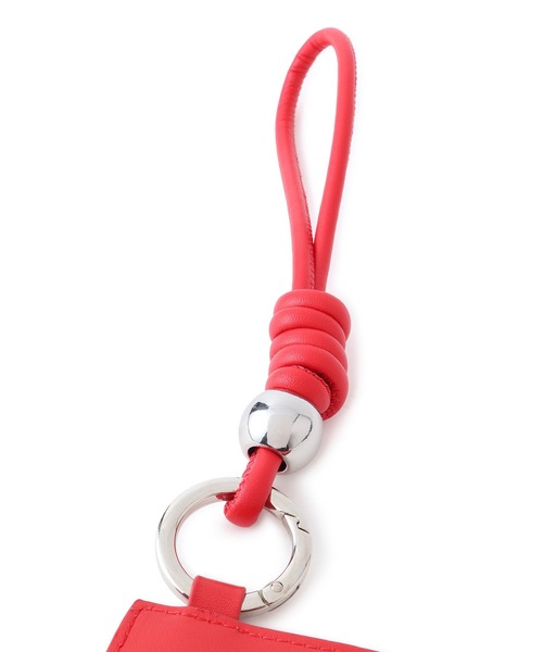 ADAM ET ROPE'(アダムエロペ)の「【WEB限定】カードケース付きチャームストラップ(カードケース・レディース・ブラウン/レッド/ブラック/シルバー・FREE)」の10枚目の写真